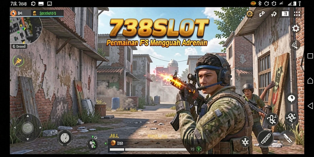 Screenshot gameplay FPS 738SLOT yang seru dan penuh aksi.