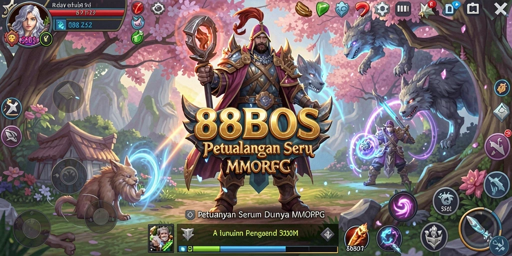 Gameplay seru dan bertualang di dunia 88BOS.