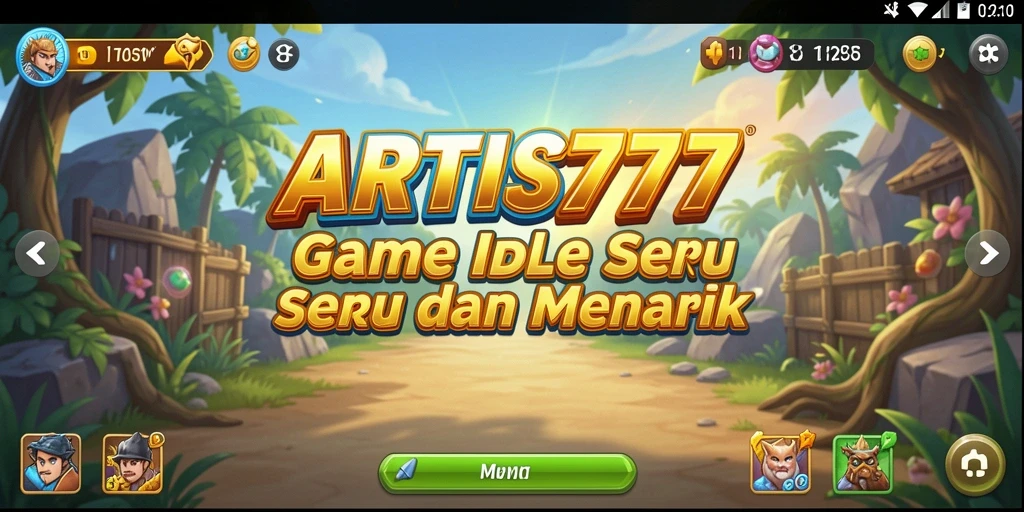 Gambaran gameplay santai dalam ARTIS777 yang mengasyikkan.
