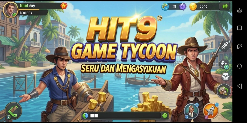 Menampilkan gameplay yang mendebarkan dalam dunia Tycoon.