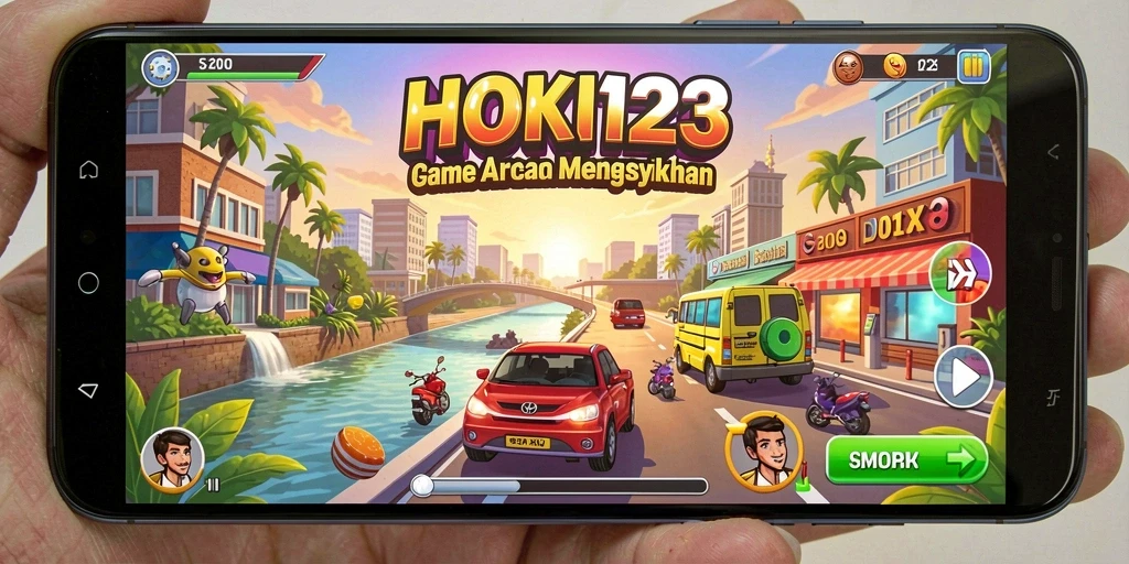 Tampilan gameplay HOKI123 yang seru dan penuh aksi di level-level menantang.