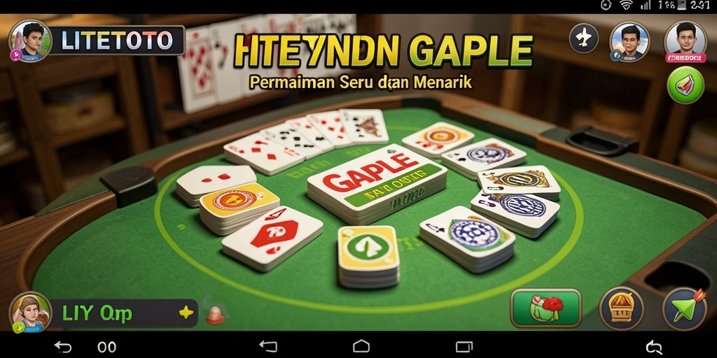 Screenshot gameplay LITETOTO dengan pemain lainnya.