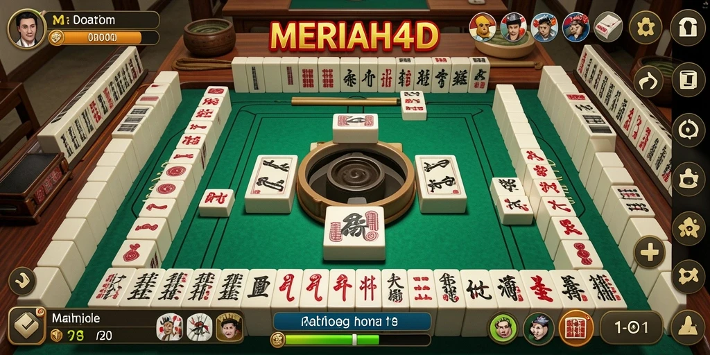 Tampilan gameplay MERIAH4D yang seru dan menantang.