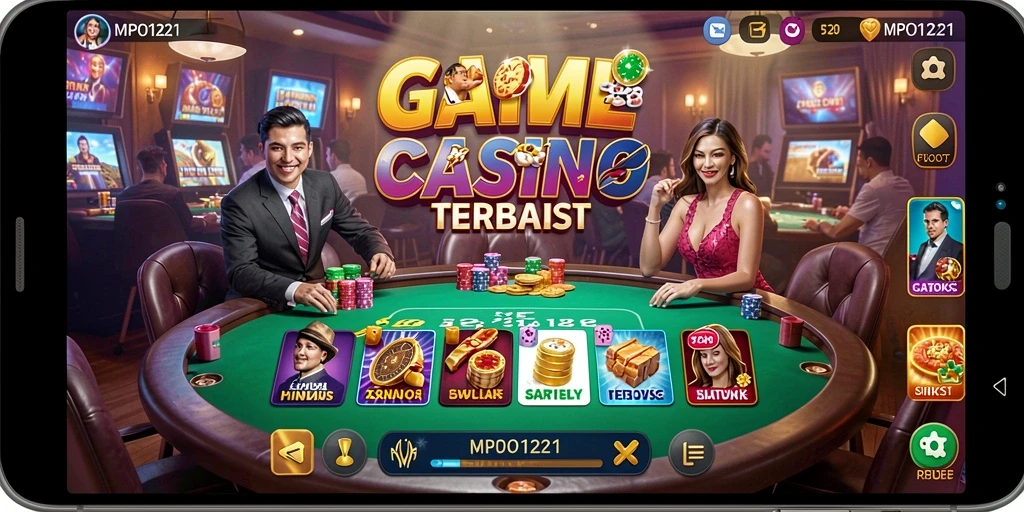 Tampilan menarik dari gameplay Live Casino di MPO1221.