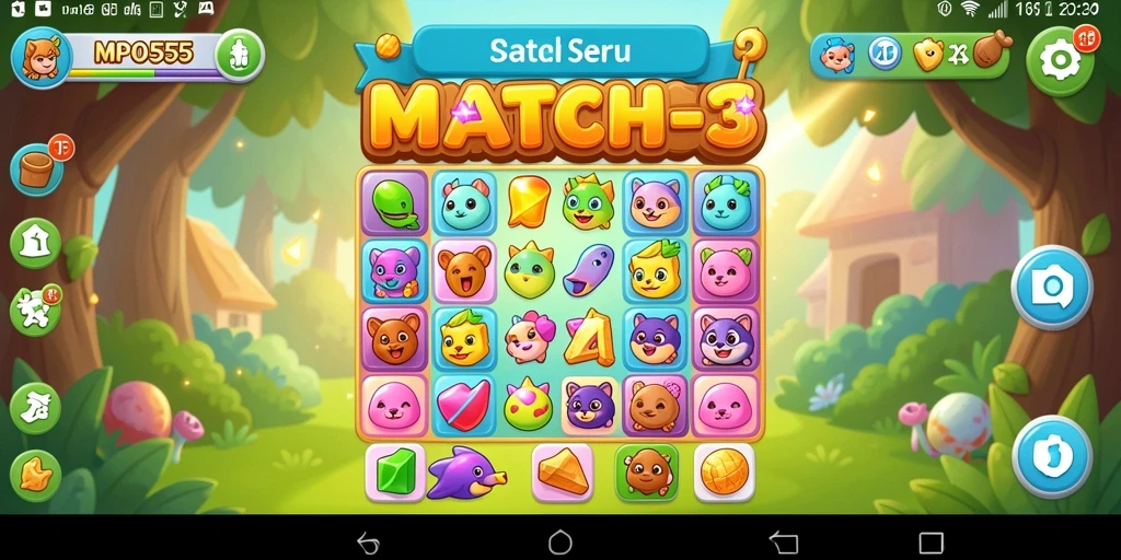 Tampilan gameplay MPO555 yang penuh warna dan menarik.