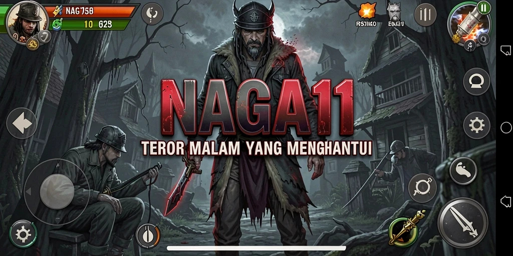 Screenshot menampilkan momen mencekam dalam gameplay NAGA11 yang memukau.