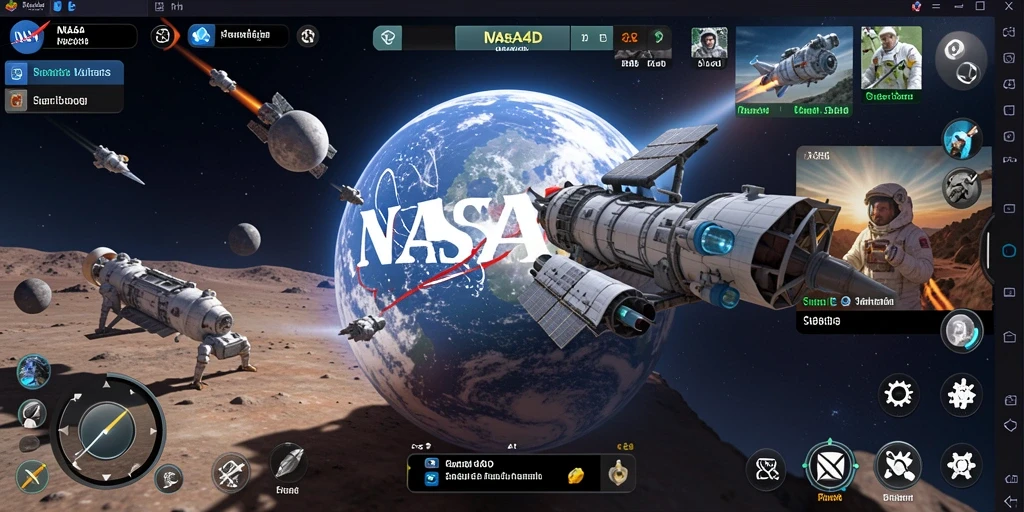 Screenshot gameplay <strong>NASA4D</strong> menampilkan aksi seru dan warna-warni.