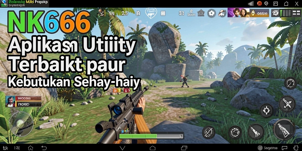 Screenshot utama NK666 menunjukkan fitur pengingat dan manajemen tugas yang intuitif.
