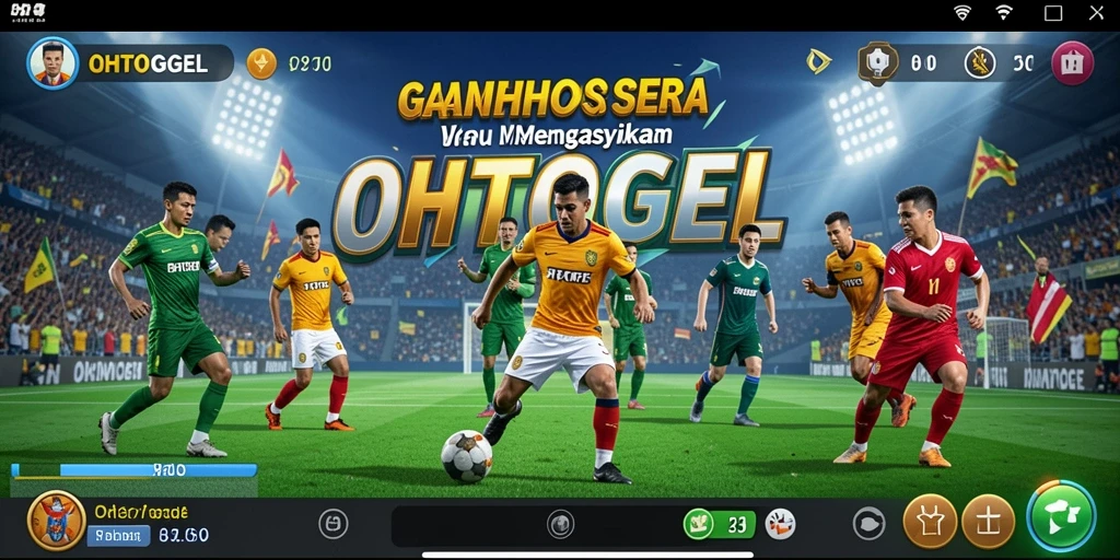 Tampilan menarik dari OHTOGEL saat gameplay olahraga