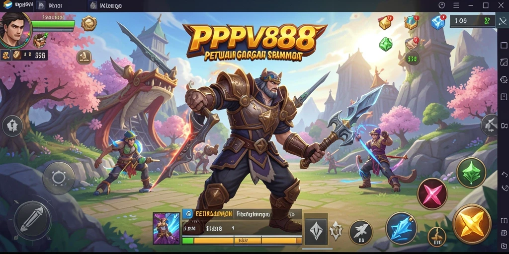 Tampilan menakjubkan dari gameplay ARPG di PPV88.