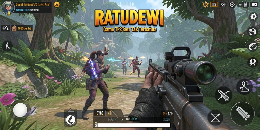 Gameplay seru dalam RATUDEWI dengan pertempuran yang mendebarkan.
