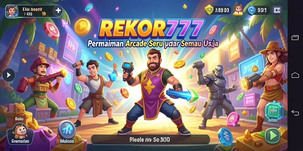 Tampilan gameplay seru dalam REKOR777 dengan tantangan menarik.