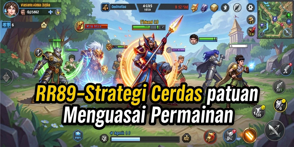 Tampilan gameplay seru dan strategi mendalam di RR89.