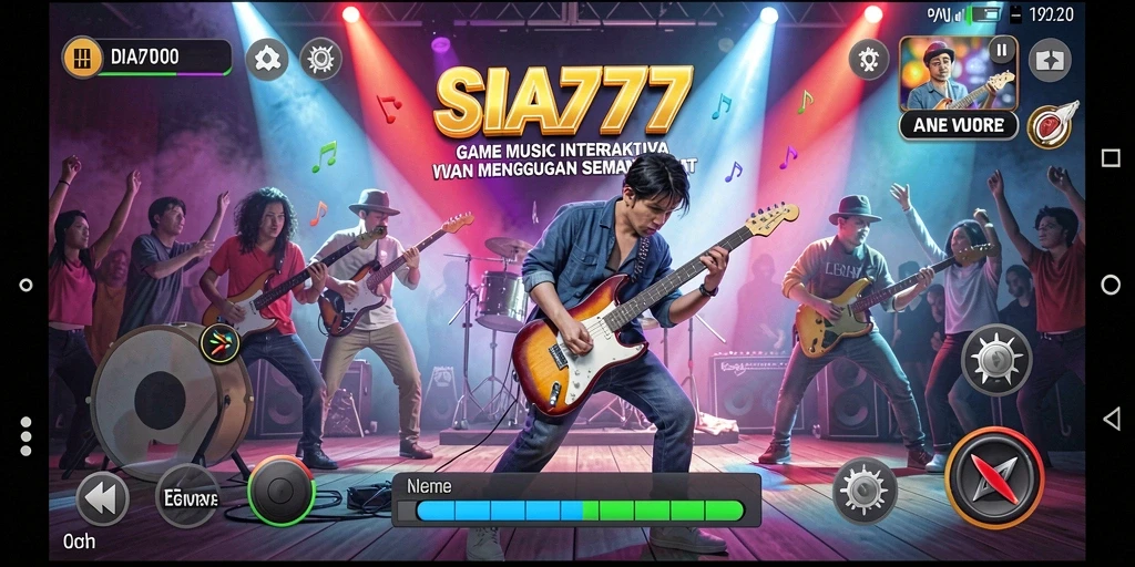 Tampilan gameplay SIA777 yang interaktif dan penuh warna.