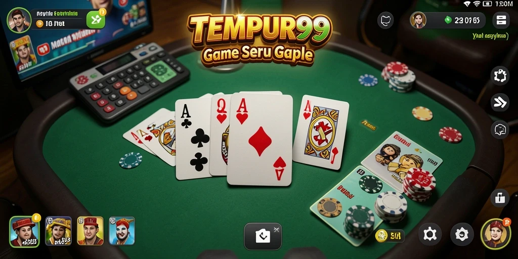 Tampilan gameplay TEMPUR99 yang seru dan interaktif.