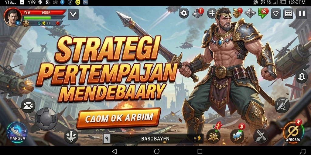 Tampilan gameplay strategi Y89 yang mendebarkan.